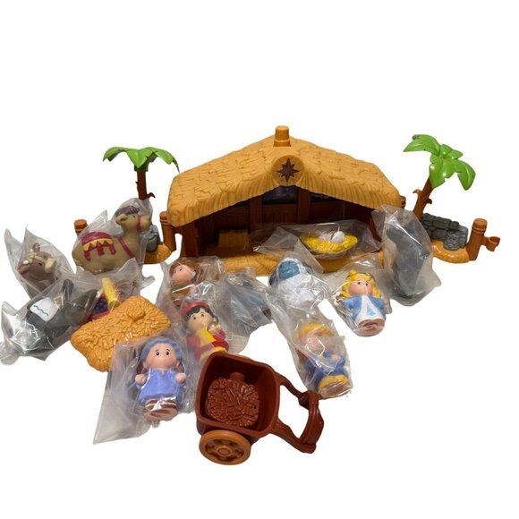 Little People Deluxe Christmas Nativity Playset Lights & Music New Open Box - Picture 3 of 4
